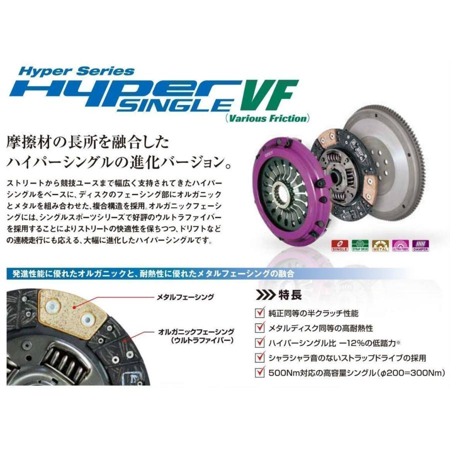 EXEDY S2000 AP1 AP2（F20C・F22C）強化クラッチセット Hyper SINGLE 