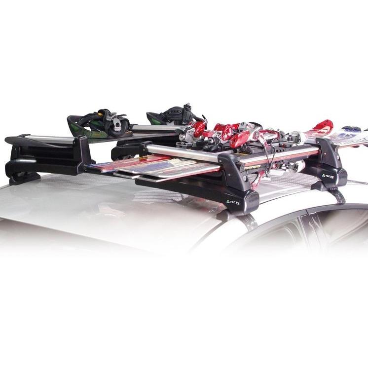キャスト ルーフレール無し車 La250s La260s Terzo スキースノーボードキャリア Ss102s 本体 取付金具のセット Ss102s Eh4 マテリアミクスショップ 通販 Yahoo ショッピング