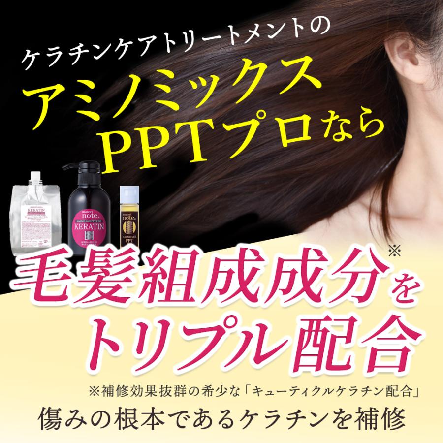 ケラチン トリートメント 美容室専売 materi note アミノミックスPPT