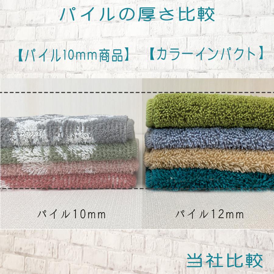 オーダー 簡単 選べる サイズ カラー キッチンマット 70x360cm 送料無料 イージーオーダーキッチンマット 北欧カラー12色から選べる カラーインパクトの画像