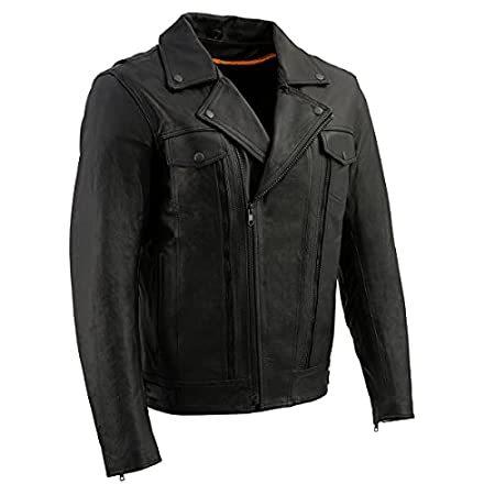 送料無料 特別価格milwaukee Leather Lkm1760 メンズ ブラックレザージャケット ユーティリティポケット付き Xl好評販売中 50 Off Moinmoin Socialmedia De