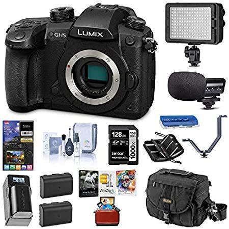 特別価格Panasonic LUMIX GH5 4K Mirrorless Digital Camera, DC-GH5 (Body), Bundle wit好評販売中 カメラバッグ