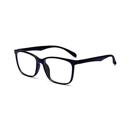 ANRRI ブルーライトブロックメガネ 軽量メガネフレームフィルター ブルーレイコンピュータゲームメガネ US サイズ: Medium カラー: ブラ好評販売中