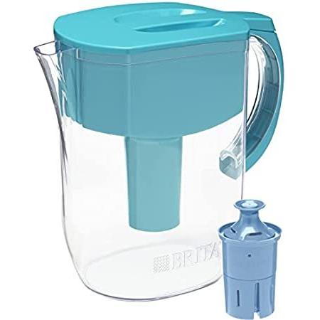 絶対一番安い Everyday Longlast 特別価格Brita Water Co好評販売中 1 Cup, 10 Large Turquoise, Pitcher, Filter 携帯用浄水器