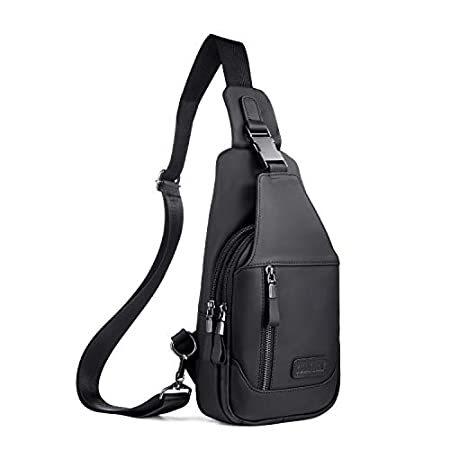 特別価格Genuine Leather Sling Bag Small,Chest Shoulder Bags for Men Outdoors Anti T好評販売中 ボウリング用バッグ