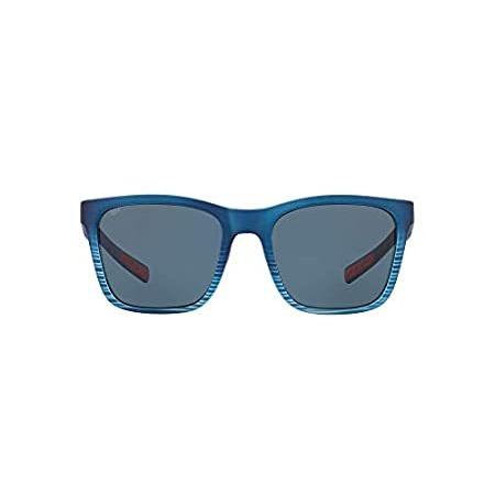 本格派ま Costa Del Mar Panga サングラス マットブルーフェード グレー 580p好評販売中