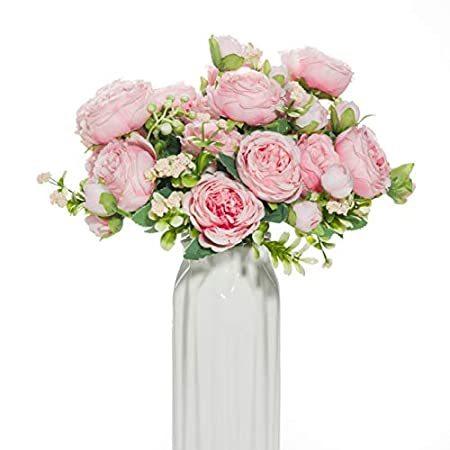 クリアランス卸売 特別価格dycrazy 4束 ホワイト 造花 シルク 牡丹 ローズ ウェディング花瓶 ホーム装飾 花嫁ブーケ フォームアクセサリー クラフト Diy フェイク好評販売中 ショッピング直販店 Miracleleaffl Com