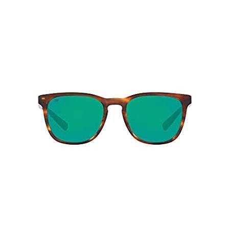 2022新入荷 Costa Del Mar Men's Sullivan Polarized Square Sunglasses, Matte Tortoise/Gr好評販売中 伊達メガネ