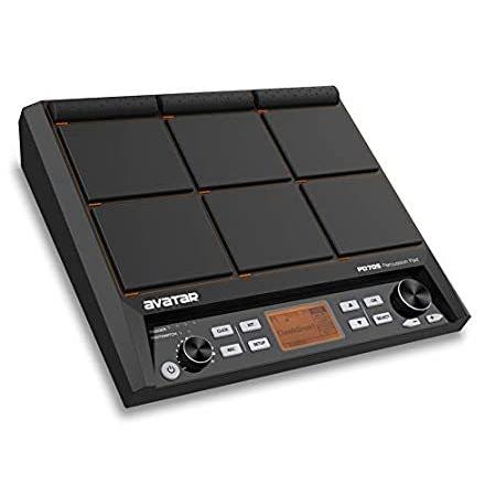 激安人気新品 特別価格HXW PD705 Percussion Pad 9-Trigger Sample Pad All-in-one Multipad Tabletop 好評販売中 クラッシュパッド