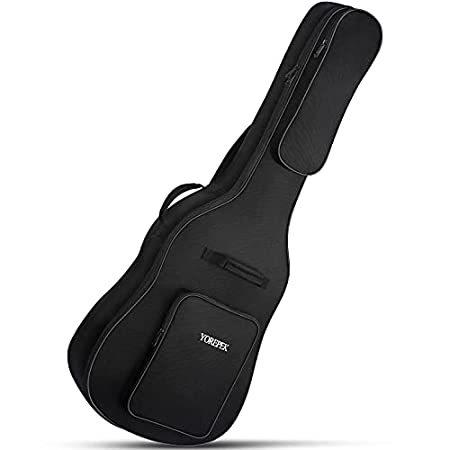 Guitar Case, 41 Inch Guitar Bag with Protective Neck Strap, Nice Gift Fit A好評販売中