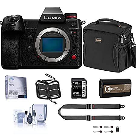 手数料安い Digital Mirrorless DC-S1H Lumix 特別価格Panasonic Camera 好評販売中 SD 128GB with Bundle Body カメラバッグ