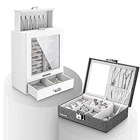 最上の品質な 特別価格Homde Porcelain Box好評販売中 Jewelry White Bundle:A Organizer Jewelry Series Pattern アクセサリーケース