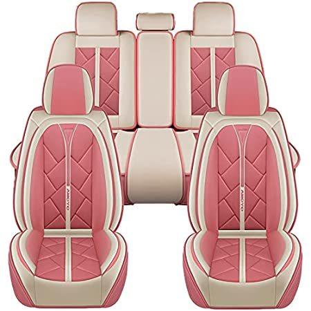 限定商品セール Red Shyn R 003 カーシートカバー 防水合成皮革付き ほとんどのセダンsuvにフィット カーシートプロテクター ピンクとホワイト 厳選海外商品ー スーパーsale割引 Reference Silkroadsy Org