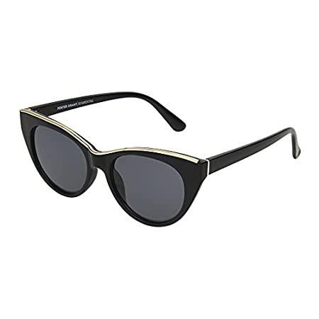 【送料無料】 Foster Grant Women's 1950’s Sunglasses Cat Eye, Black, 52mm好評販売中 伊達メガネ