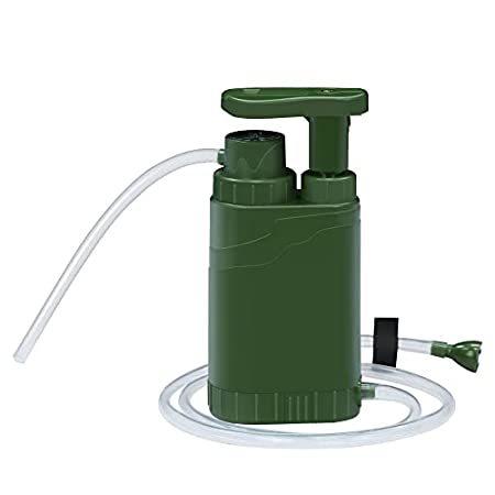 希少 黒入荷！ 特別価格Water Stages好評販売中 Filter 4 with Pump Purifier Water Portable 1 in 5 Pump, Filter 携帯用浄水器