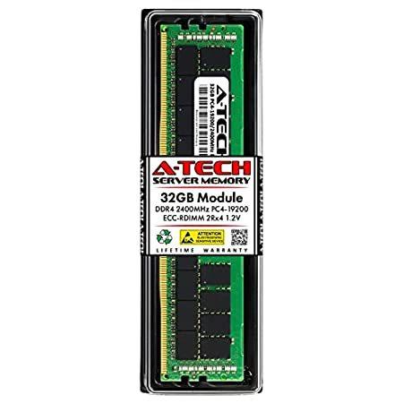 本格派ま！ RAM Memory 32GB A-Tech for ECC厳選海外商品ー PC4-19200 2400MHz DDR4 - X10DRi-T Supermicro メモリー