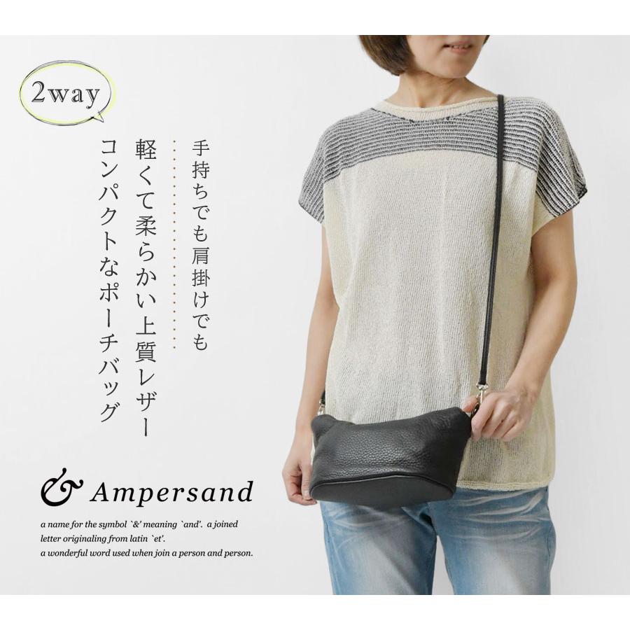 Ampersand（アンパサンド） 10%OFFクーポン バッグ レディース 2way 