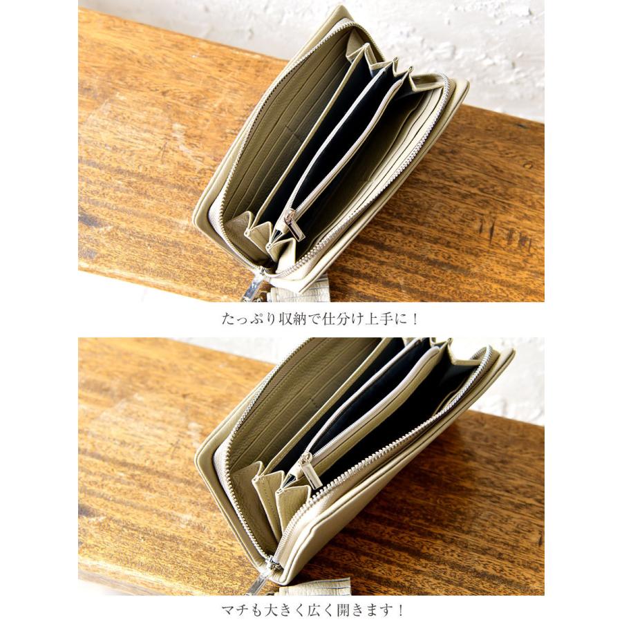 BEAURE ビュレ タッセル付き 長財布 牛革 シルバー 金運アップ 楽天市場】＊【10%OFFクーポン対象商品】予約【Beaure ビュレ ヴュレ