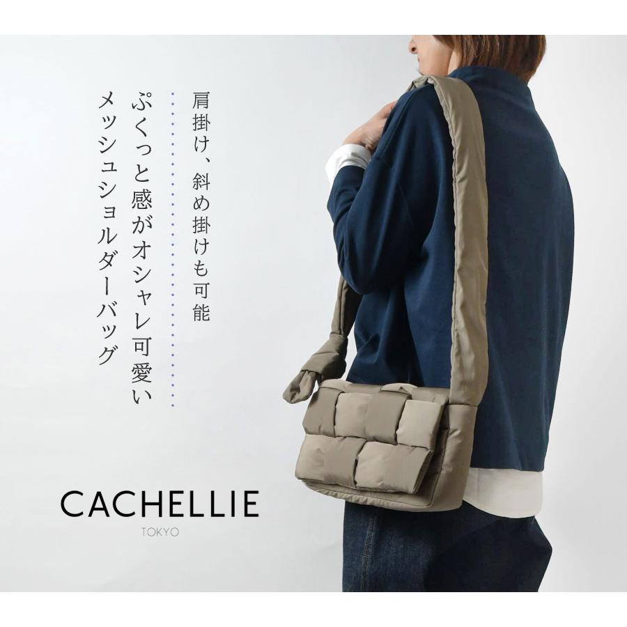 バッグ レディース CACHELLIE カシェリエ BONDING NYLON MESH / ボンディング ナイロン メッシュ 2way ショルダーバッグ C7784 正規品 | CACHELLIE | 01
