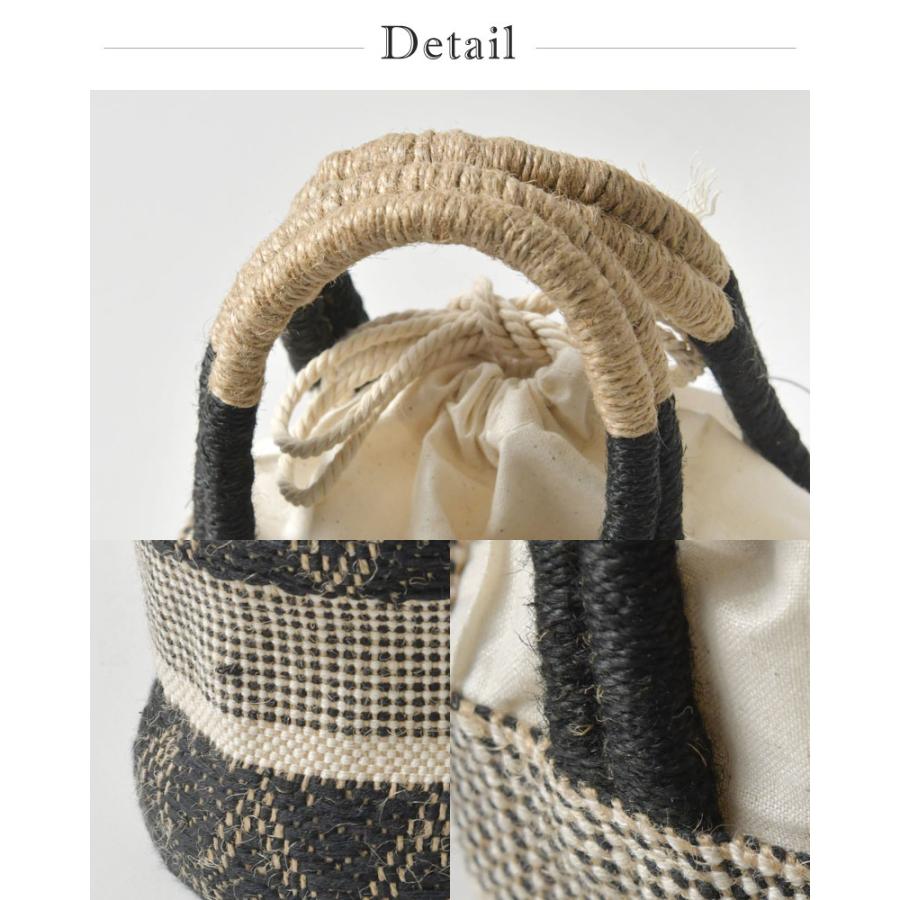 SALE 30%OFF CACHELLIE カシェリエ JUTE BUCKET TOTE / ジュート バケット トート バッグ (C8449) 正規品 レディース 春 夏 バック かばん 鞄 天然素材 巾着 | CACHELLIE | 06