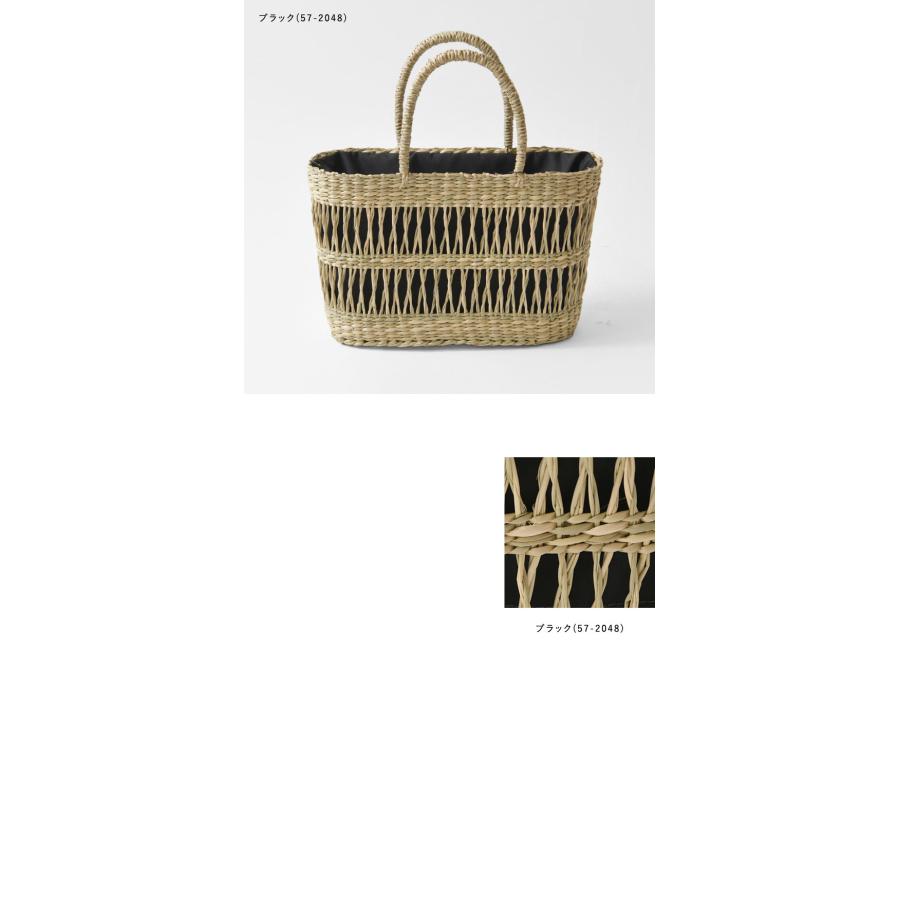 SALE 30%OFF CACHELLIE カシェリエ SEAGRASS PATTERN TOTE S / シーグラス パターン トート かごバッグ Sサイズ (C8648)正規品 レディース 春 夏 バック 鞄 天然 | CACHELLIE | 08