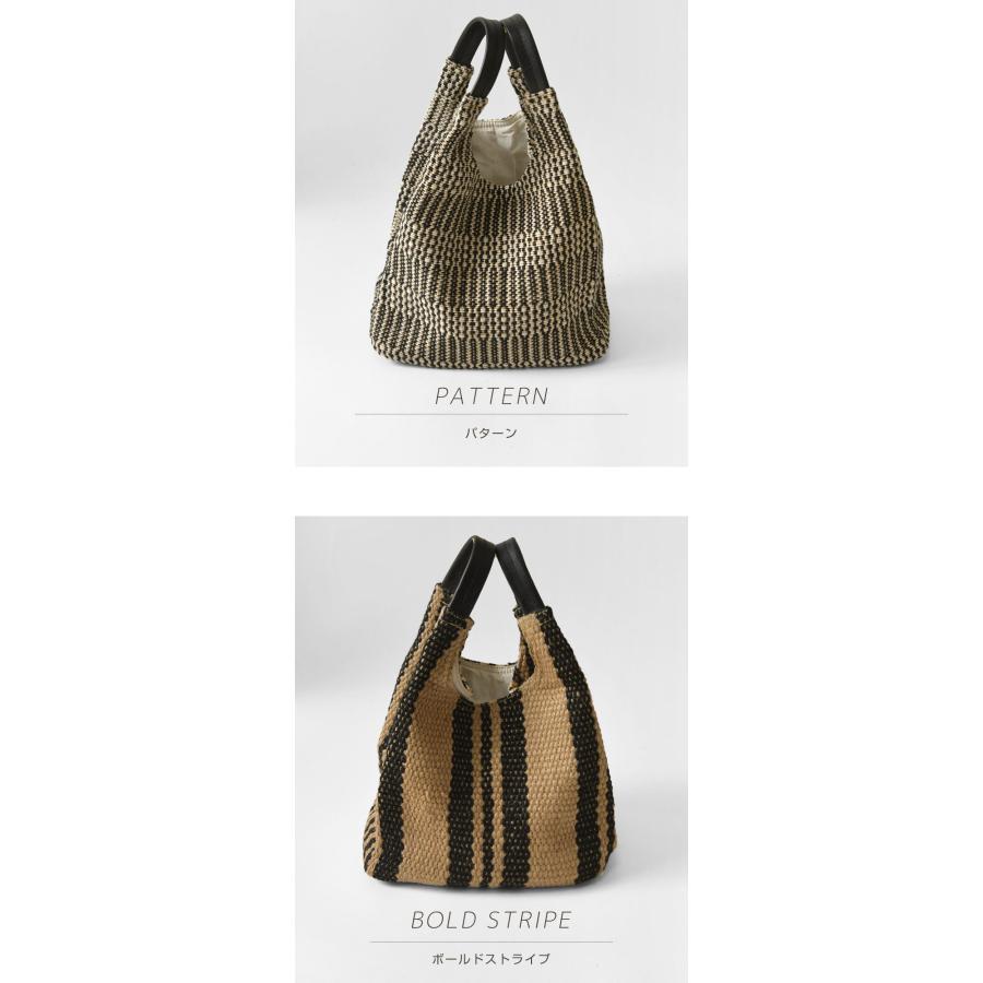 CACHELLIE カシェリエ JUTE LEATHER TOTE / ジュート × レザー トートバッグ  C8796  正規品 レディース 春 夏 バック かばん 鞄 かごバッグ バスケット |  | 10