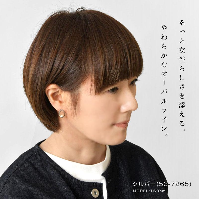 10%OFFクーポン レディース ピアス CACHELLIE カシェリエ  パール × メタル オーバル セラミック ポスト ピアス C8880 アクセサリー イヤリング 両耳用 | CACHELLIE | 03