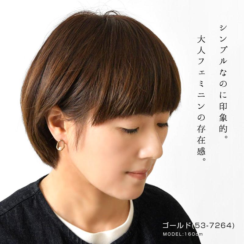 10%OFFクーポン レディース ピアス CACHELLIE カシェリエ  パール × メタル オーバル セラミック ポスト ピアス C8880 アクセサリー イヤリング 両耳用 | CACHELLIE | 06