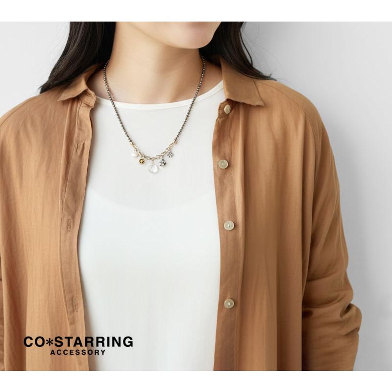 10%OFFクーポン ネックレス レディース COSTARRING コ・スターリング フロントチャーム ネックレス 25-8-009-sne アクセサリー おしゃれ オケージョン 母の日_6