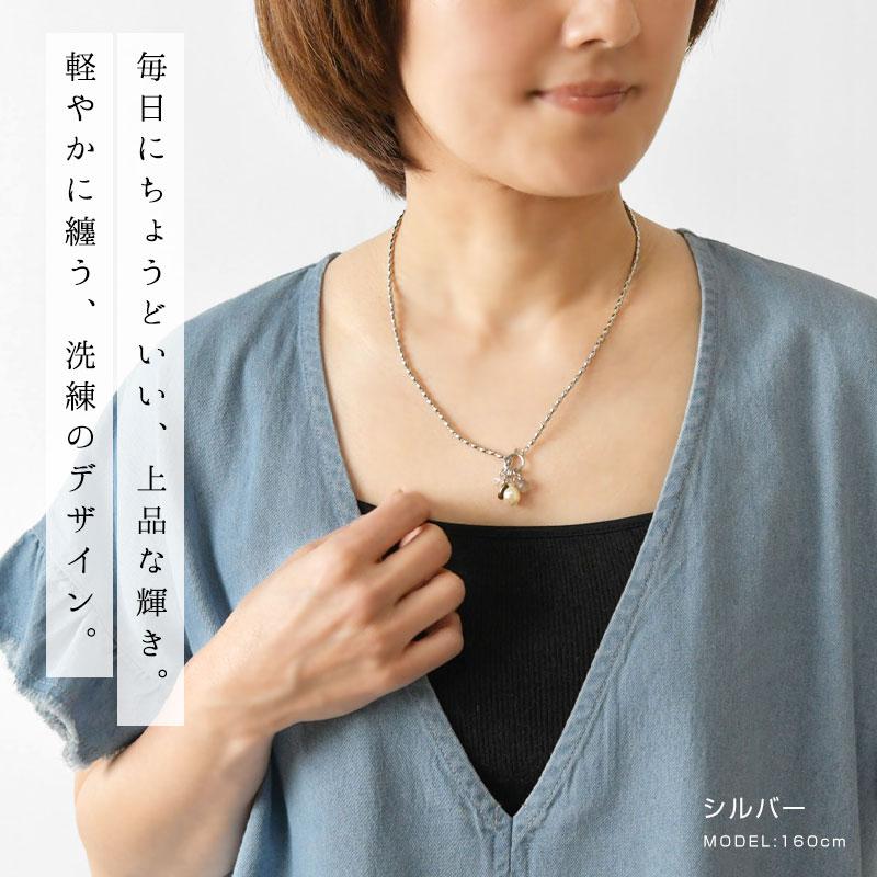10%OFFクーポン レディース ネックレス COSTARRING コ・スターリング 天然石 フロントチャーム ステンレス ネックレス 26-2-002-sne アクセサリー 母の日 ギフト_3