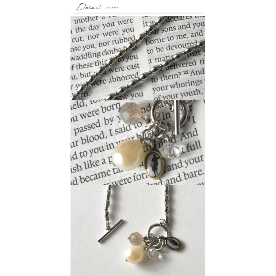 10%OFFクーポン レディース ネックレス COSTARRING コ・スターリング 天然石 フロントチャーム ステンレス ネックレス 26-2-002-sne アクセサリー 母の日 ギフト_6
