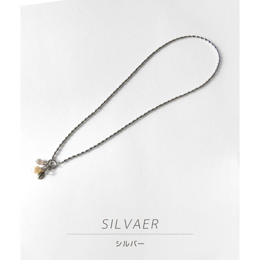 10%OFFクーポン レディース ネックレス COSTARRING コ・スターリング 天然石 フロントチャーム ステンレス ネックレス 26-2-002-sne アクセサリー 母の日 ギフト_8