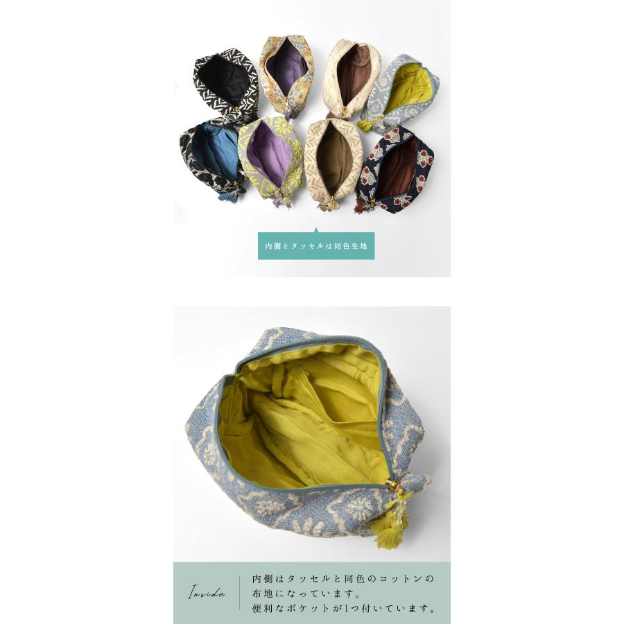 10%OFFクーポン ポーチ レディース Craft India クラフトインディア