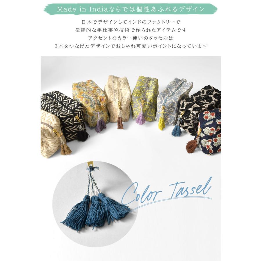 10%OFFクーポン ポーチ レディース Craft India クラフトインディア
