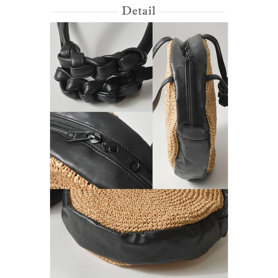 anuans エコレザーコンビカゴバッグbeige アニュアンス anuans エコレザーコンビカゴバッグ （BEIGE） -靴