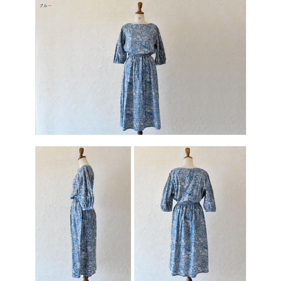 ワンピース レディース Sale 40 Off Fanaka ファナカ アンティーク 花柄 プリント ワンピース 192 2521 秋 冬 春 夏 クリスマス Fana192 2521 Matilda 通販 Yahoo ショッピング