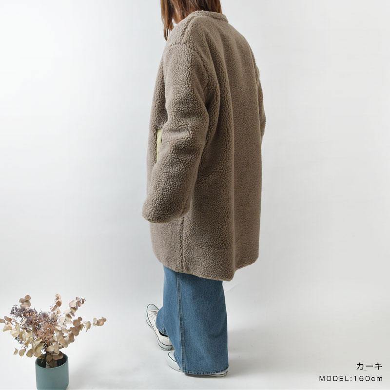 iocus（ヨクス） SALE 60%OFF iocus キルティング ボア リバーシブル
