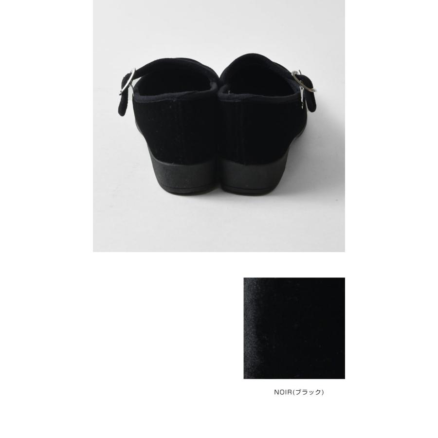 SALE 30%OFF JAVERFLEX ジャヴァフレックス ジャバフレックス ベロア ワンストラップ シューズ (25-42506)レディース 靴 フランス ベルベット おしゃれ 履きやす | JAVERFLEX | 09