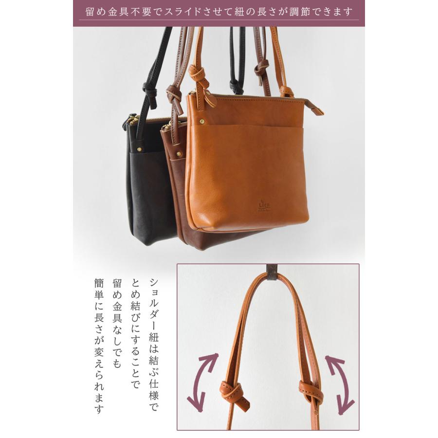 10%OFFクーポン バッグ レディース Lien リアン コルドレザー ミニ
