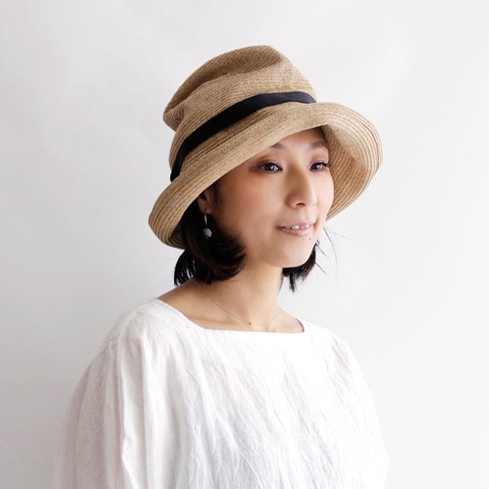 帽子 レディース Matilda × p cnq パークニック BOX TO HAT 11cm brim