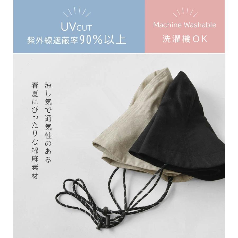 NAMIKI 10%OFFクーポン 帽子 レディース ナミキ リネンコットン