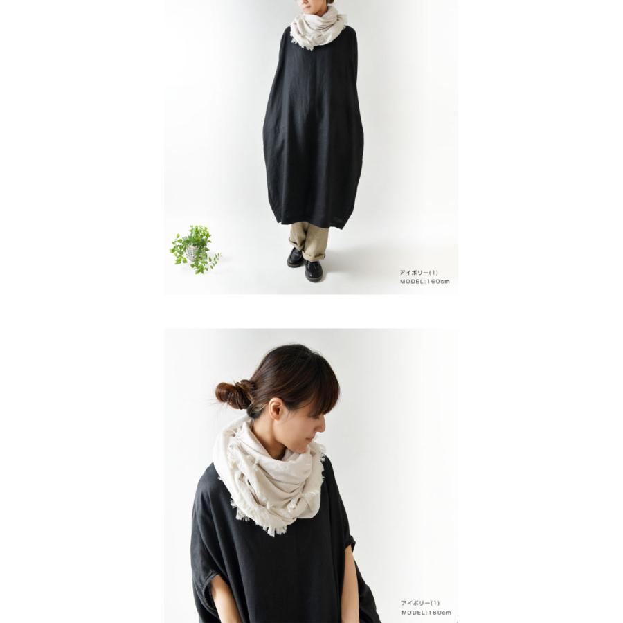 naptime. ストール black（SIZE：F） NOLITA LABORATORY ストール マフラー 「 NOLITA / ノリータ