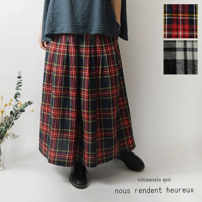 10%OFFクーポン スカート レディース nous rendent heureux ヌーランド