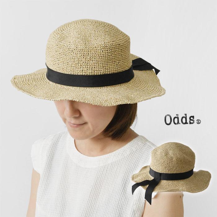 Odds（オッズ） 10%OFFクーポン ハット レディース SIMPLE RIBBON