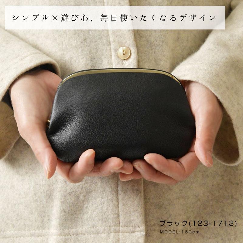 10%OFFクーポン レディース 財布 POMTATA ポンタタ ガマ口 ショートウォレット RAC FRAME PURSE SHORT WALLET P2932 正規品 日本製 小銭入れ 本革 プレゼントの画像