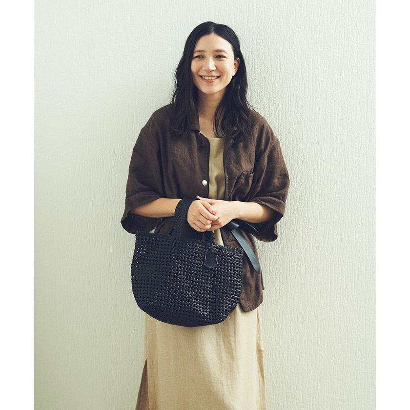 REN レン 黒ゴートメッシュ　バッグ 完売品 REN（レン） 10%OFFクーポン トートバッグ レディース ゴートメッシュ