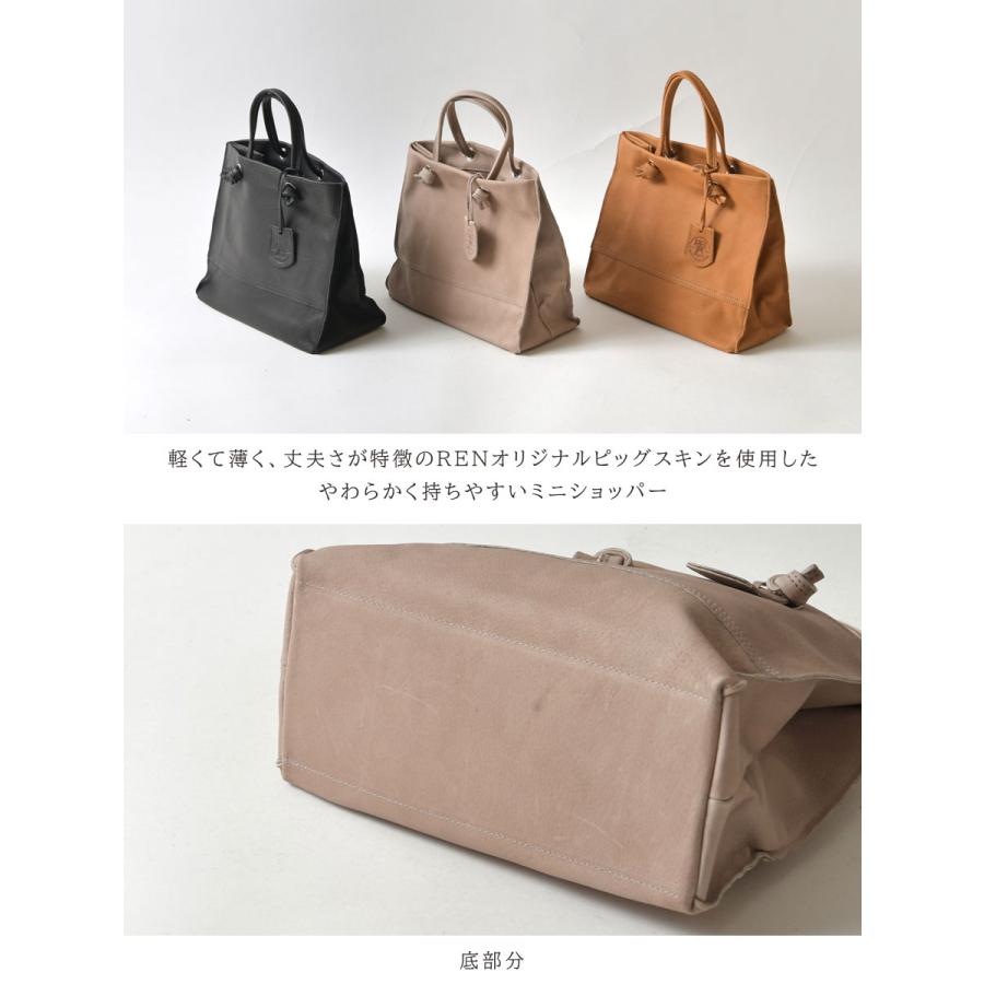 REN（レン） 10%OFFクーポン バッグ レディース ミニショッパー トート