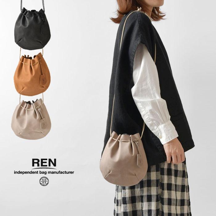 【バルーンショルダーバッグ】ブラック(size:FREE) REN（レン） 10%OFFクーポン バッグ レディース バルーン ショルダー