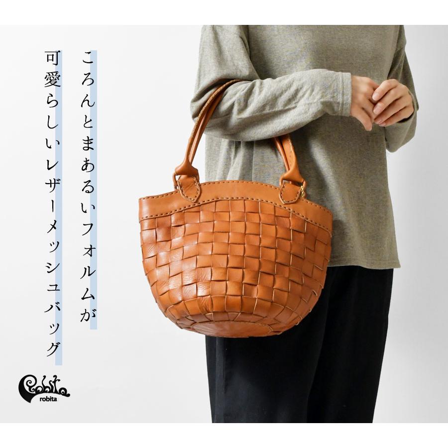 robita（ロビタ） トートバッグ レディース レザーメッシュト−ト