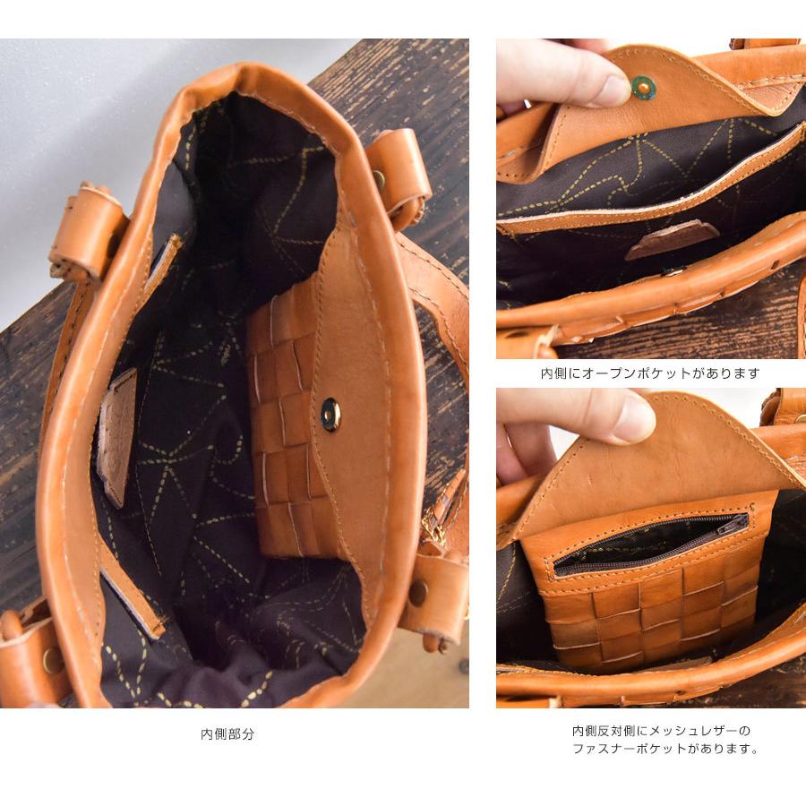 robita（ロビタ） トートバッグ レディース メッシュレザートート 